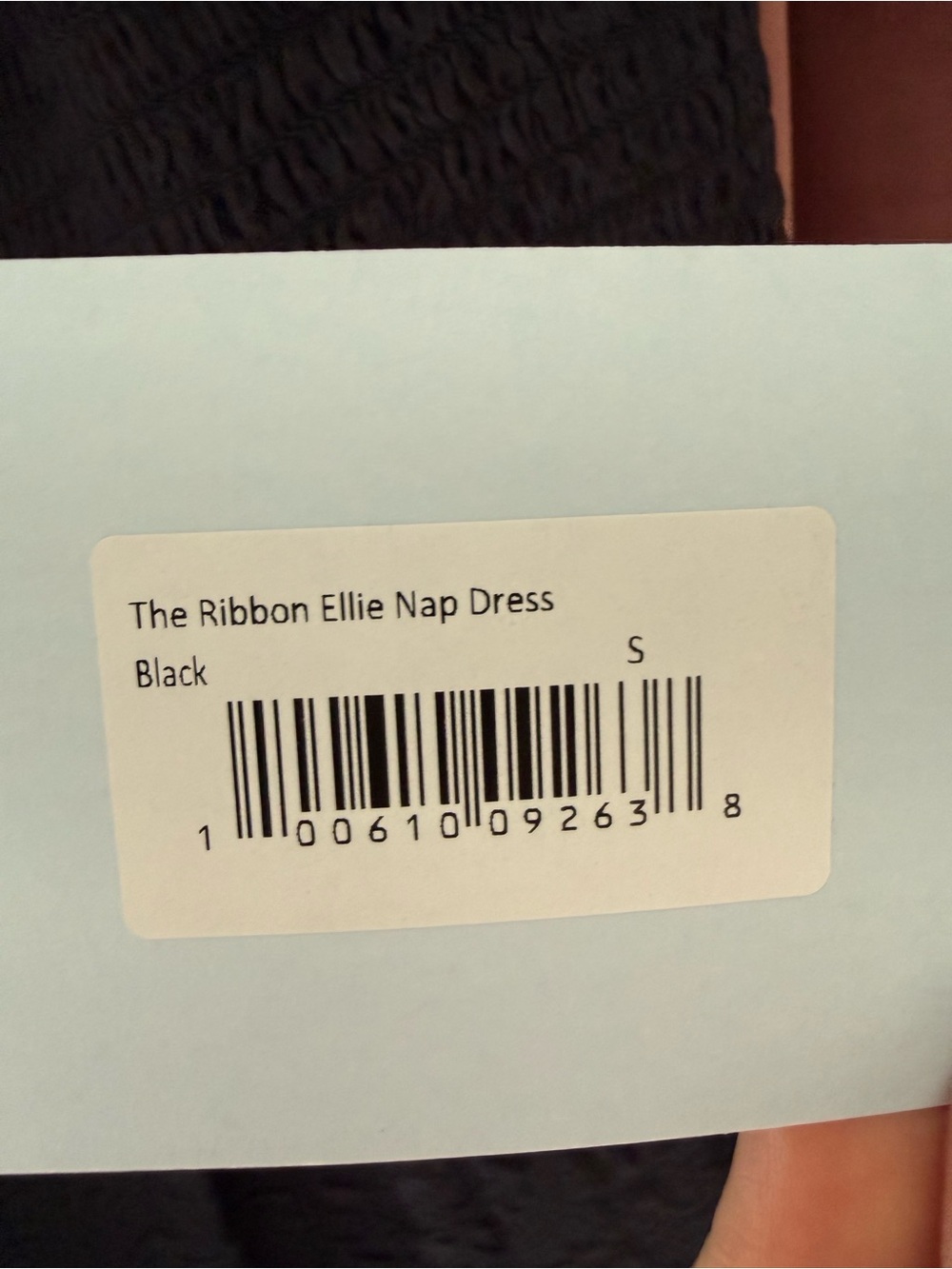 Hill House Ribbon Ellie Nap Dress, Rare Black Jacquard, Size Small - Picture 9 of 9